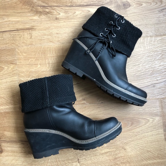 🖤HP🖤 Timberland Kellis Wedge Fold-Down Boot - Picture 4 of 8
